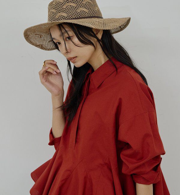  「レザーコードポークパイハット」|ハット|