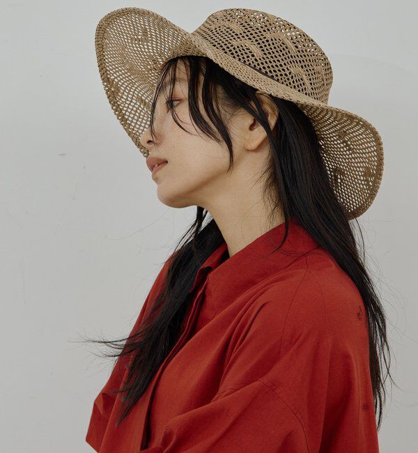  「レザーコードポークパイハット」|ハット|