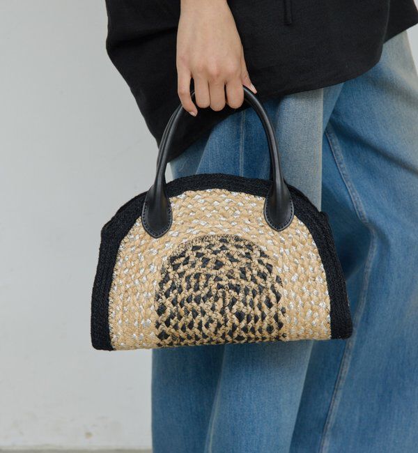  「【Jhuri Shate】ハーフサークルバッグ/S」|トートバッグ|