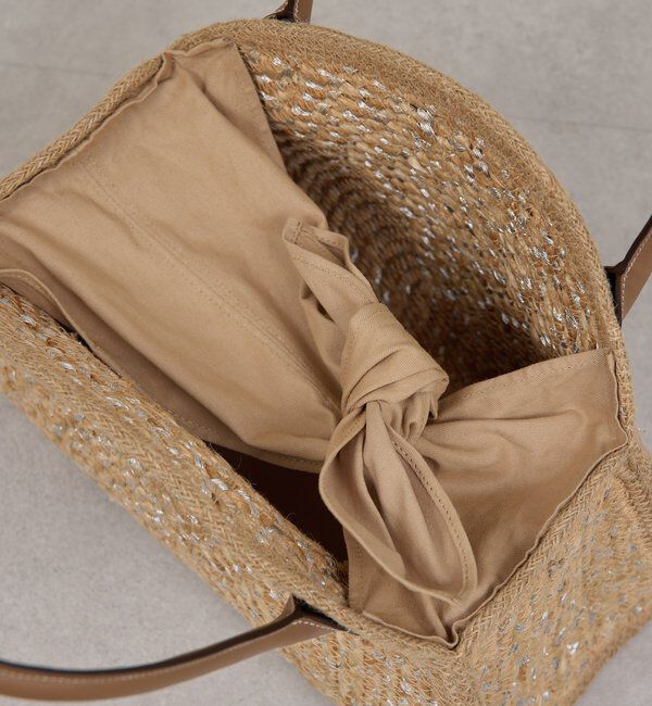  「 【Jhuri Shate】ハーフサークルバッグ/L」|トートバッグ|