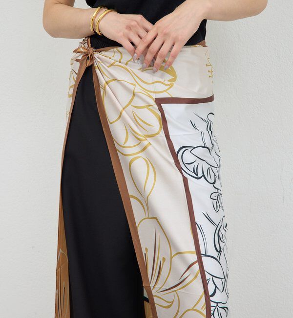  「プリントリバーシブルスカーフ」|バンダナ・スカーフ|