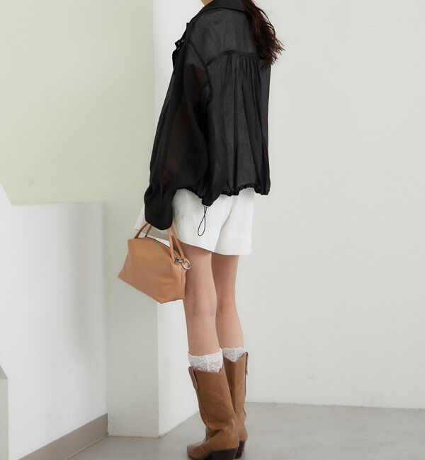  「シアートレンチブルゾン」|ブルゾン・スタジャン|