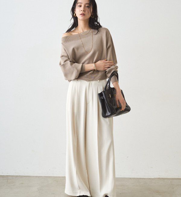  「2タックワイドパンツ」|チノ|