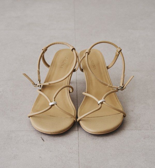  「【GALENA/ガレナ】メタルポイントヒールサンダル」|その他|