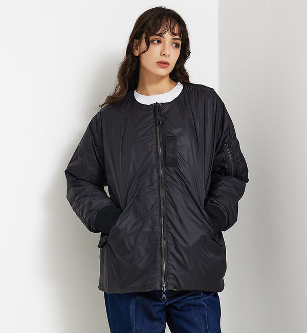 ABAHOUSE「【TAION/タイオン】JAPAN SPECIAL RIVERSIBLE MA-」|ダウン|ブラック