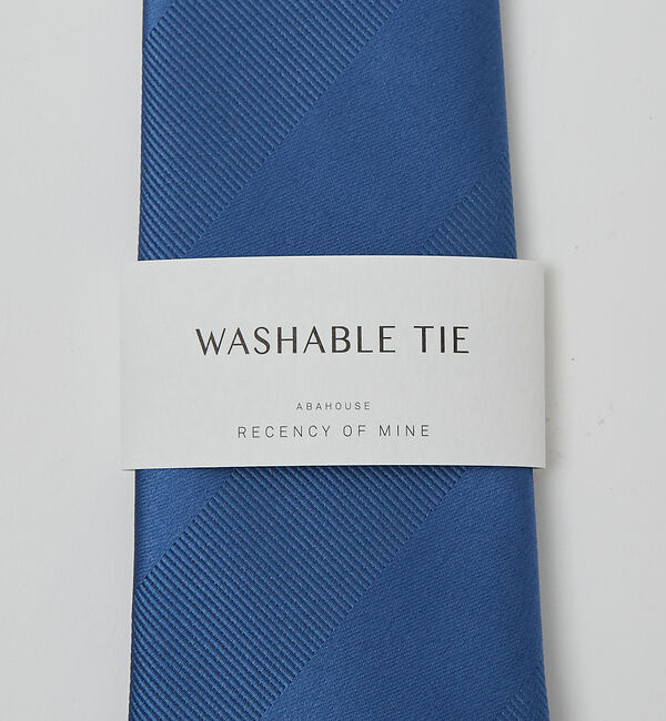 ABAHOUSE「【ウォッシャブル】シャドー レジメンタル ネクタイ」|ネクタイ・蝶ネクタイ|
