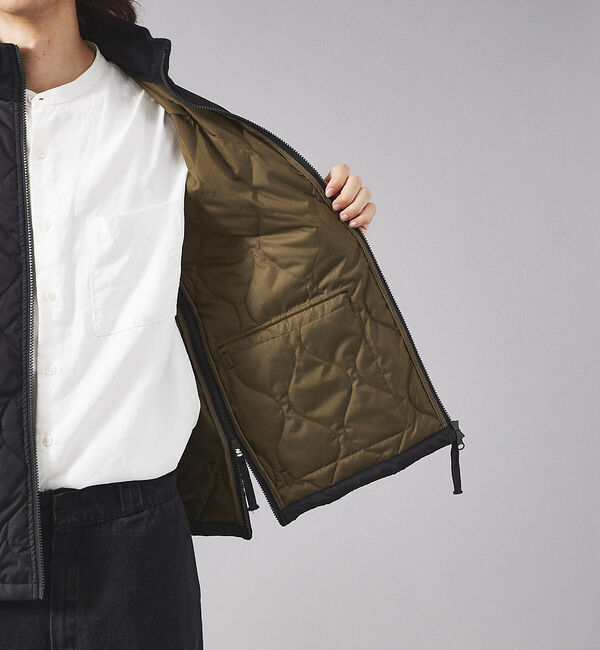 ABAHOUSE「WEB限定【TAION / タイオン】 MILITARY LIB HI NECK」|ダウン|