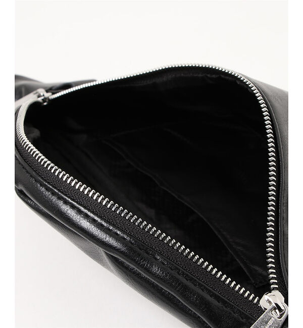 alfredoBANNISTER「【一部店舗＋WEB限定】レザー調 素材切替 ウエストポーチ/ボディバッグ」|その他|