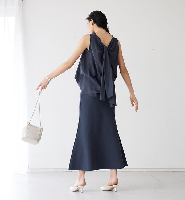 Rouge vif「【セットアップ対応】フレアニットスカート」|スカート|