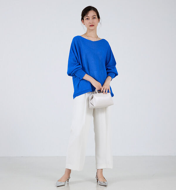 qualite「【大人気アイテム入荷】camifineニットプルオーバー」|ニット・セーター|