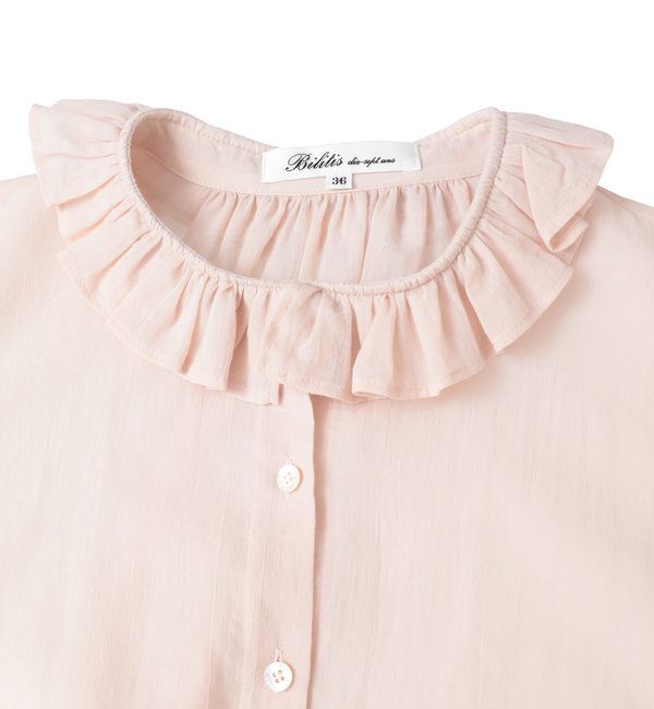 TIARA「【Bilitis dix-sept ans/ビリティス・ディセッタン】Parisiennen Blouse」|シャツ・ブラウス|