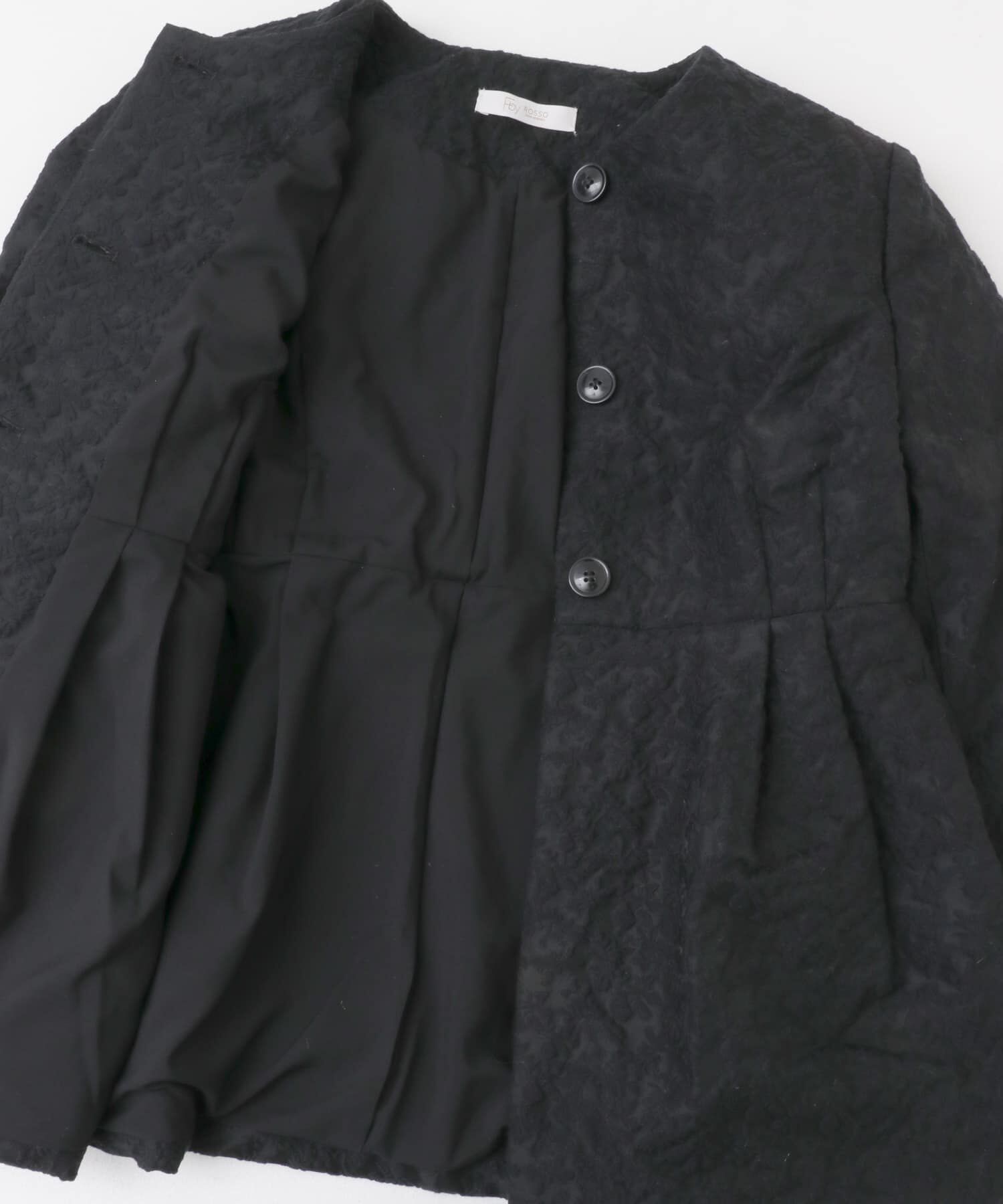 URBAN RESEARCH ROSSO「F by ROSSO　ジャガード中綿ジャケット」|ダウン|