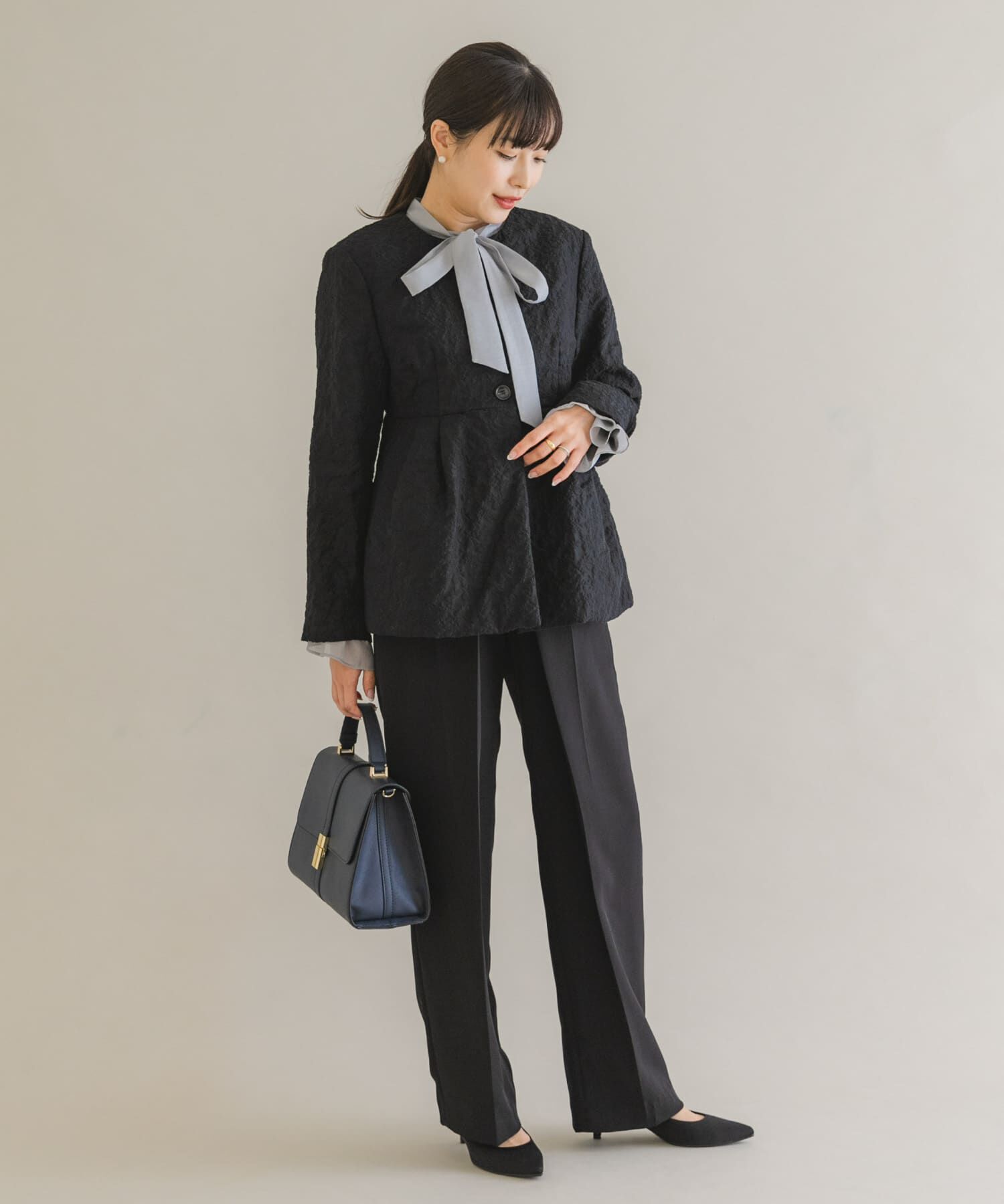 URBAN RESEARCH ROSSO「F by ROSSO　ジャガード中綿ジャケット」|ダウン|