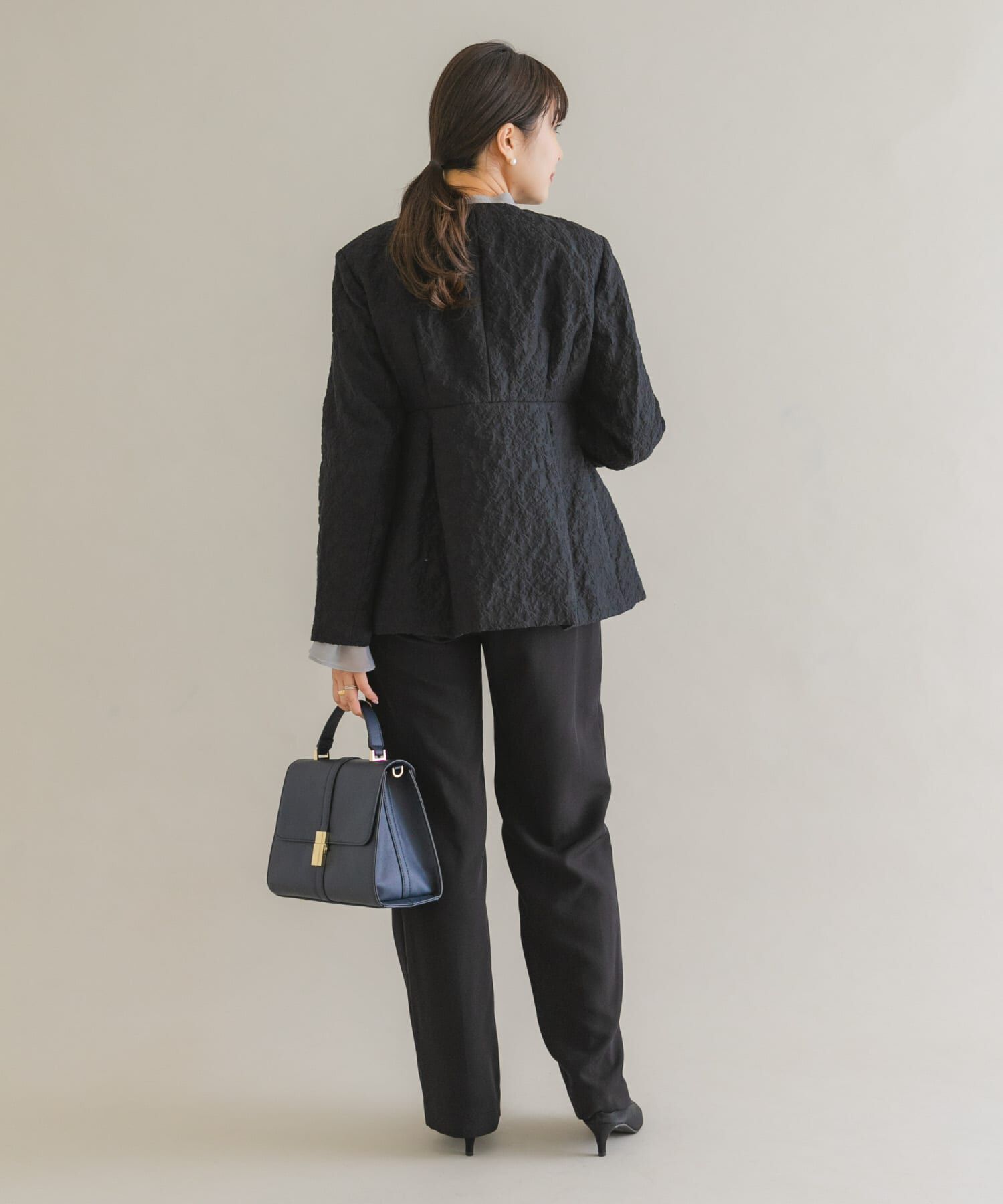 URBAN RESEARCH ROSSO「F by ROSSO　ジャガード中綿ジャケット」|ダウン|