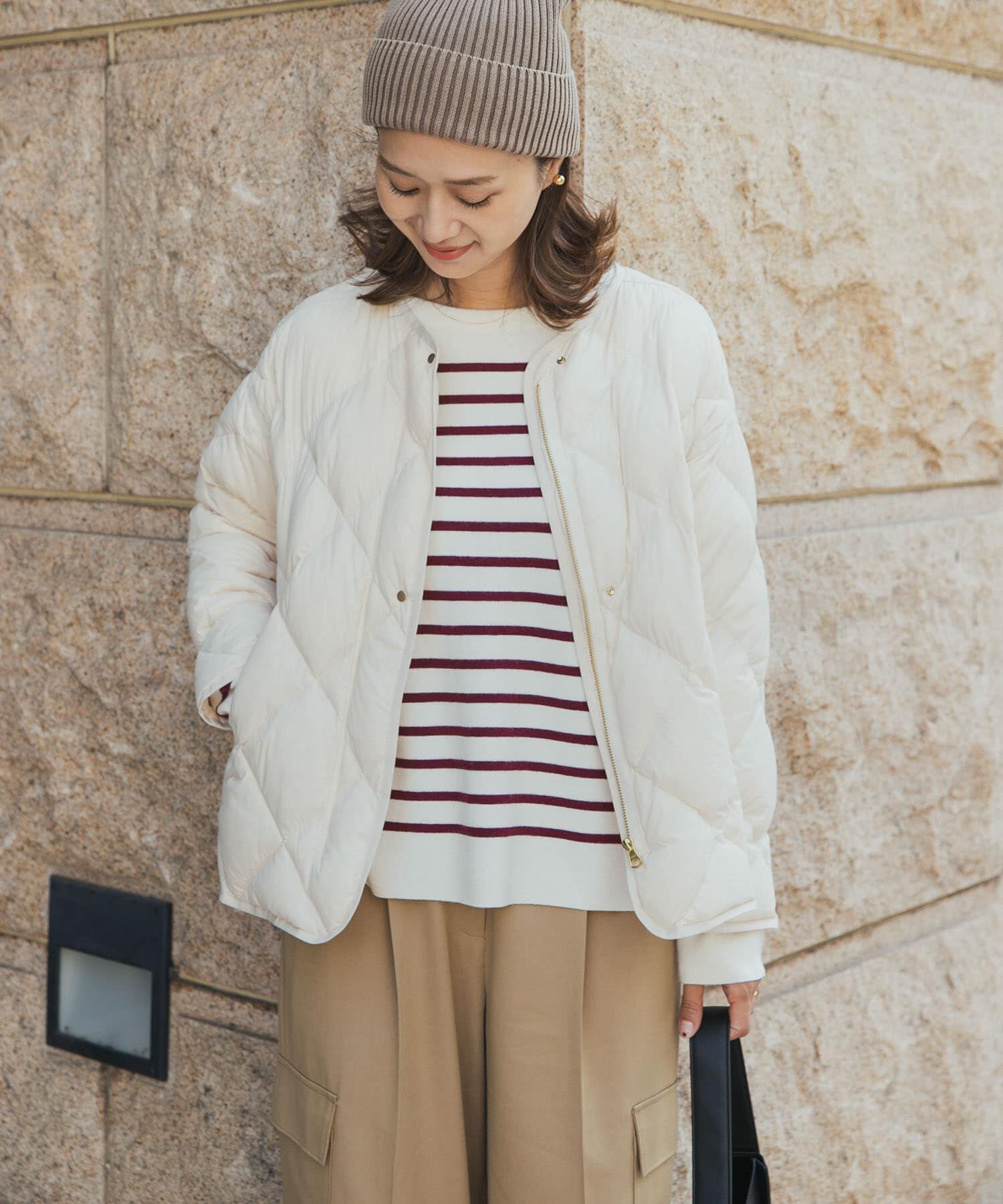 URBAN RESEARCH DOORS「ライトダウンキルトショートブルゾン」|ダウン|