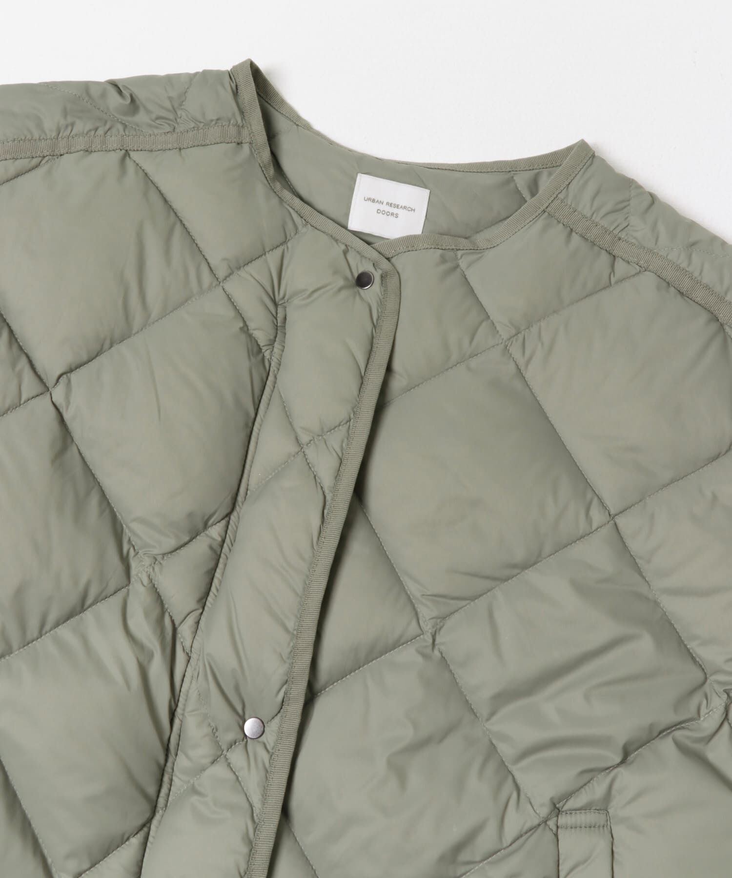 URBAN RESEARCH DOORS「ライトダウンキルトショートブルゾン」|ダウン|