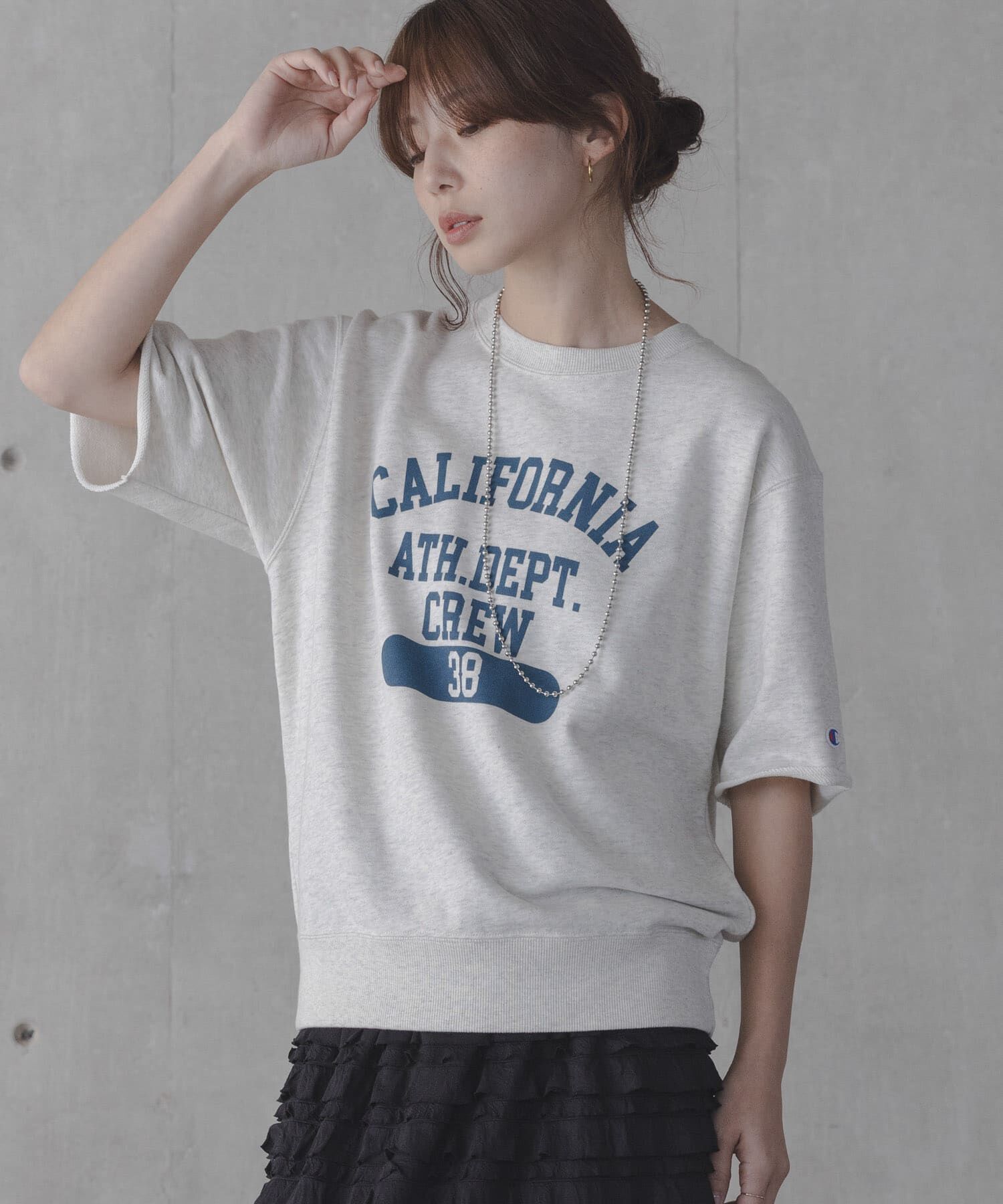 Sonny Label 「『別注』CHAMPION&times;Sonny Label　ロゴスウェットTシャツ」|スウェット・ジャージ|