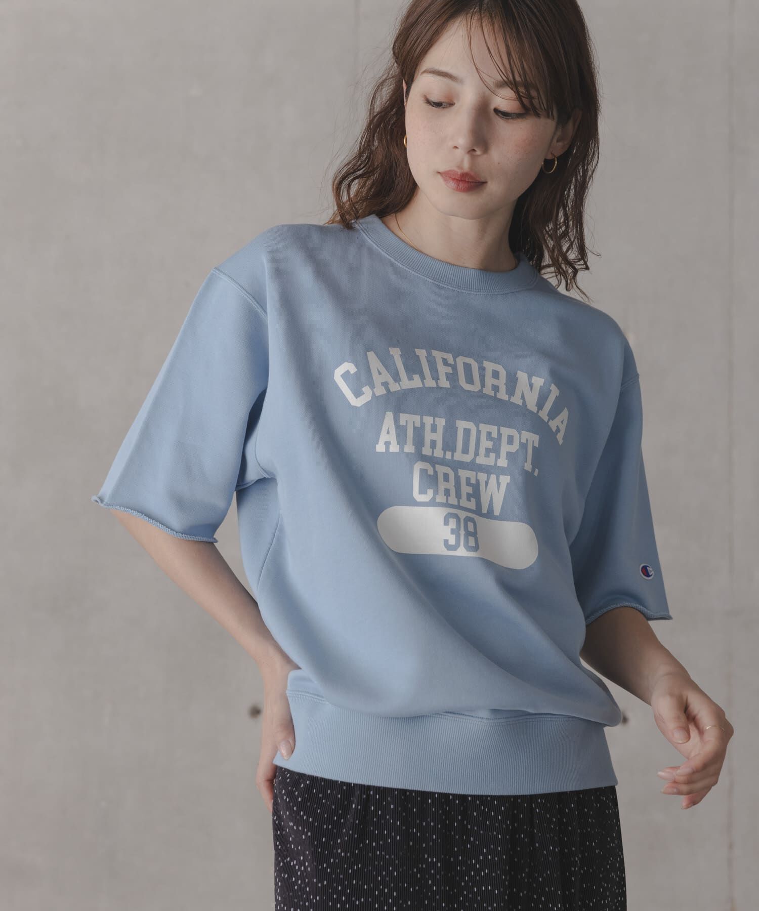 Sonny Label 「『別注』CHAMPION&times;Sonny Label　ロゴスウェットTシャツ」|スウェット・ジャージ|