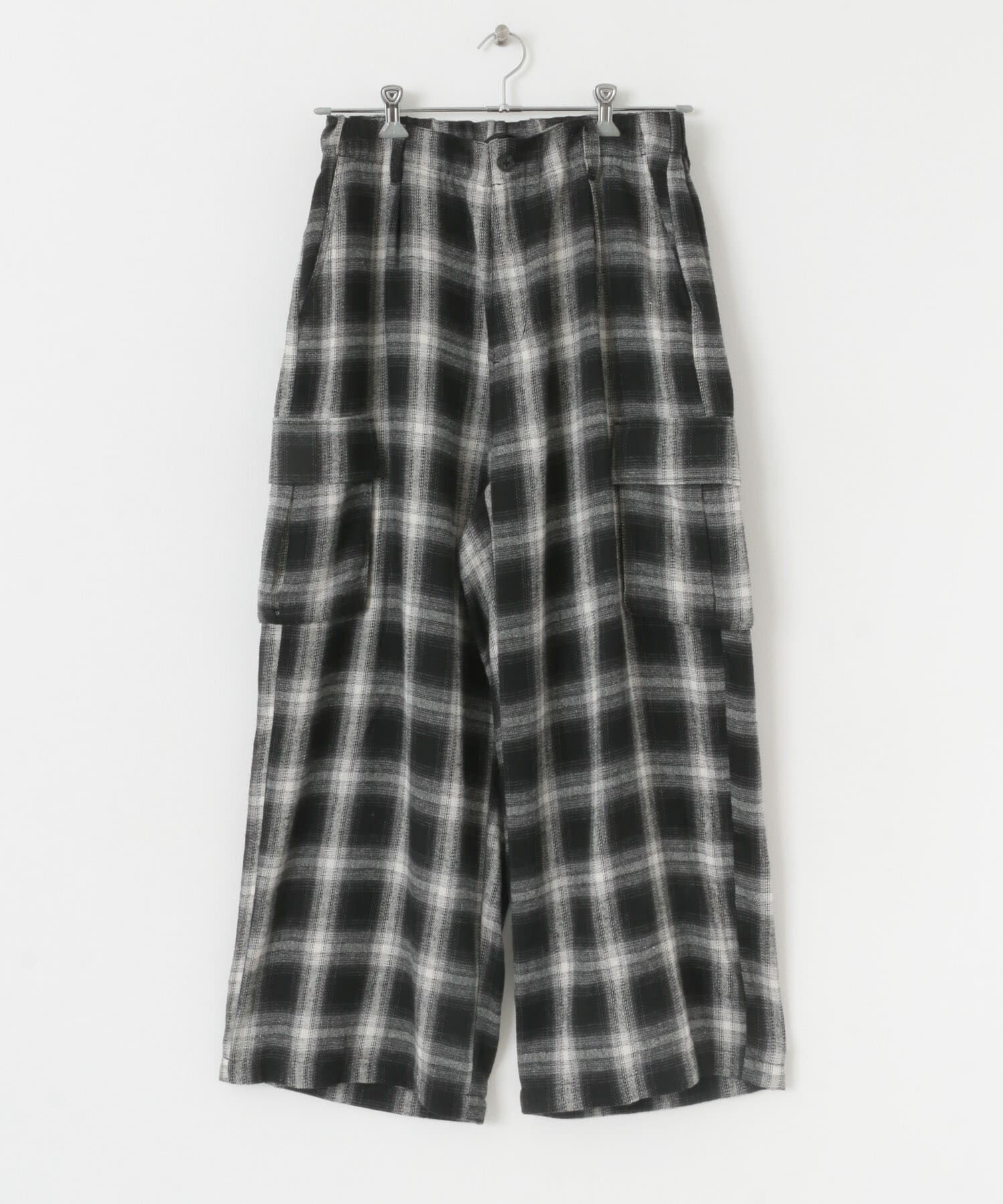 SENSE OF PLACE by URBAN RESEARCH「オンブレーチェックカーゴパンツ」|その他|