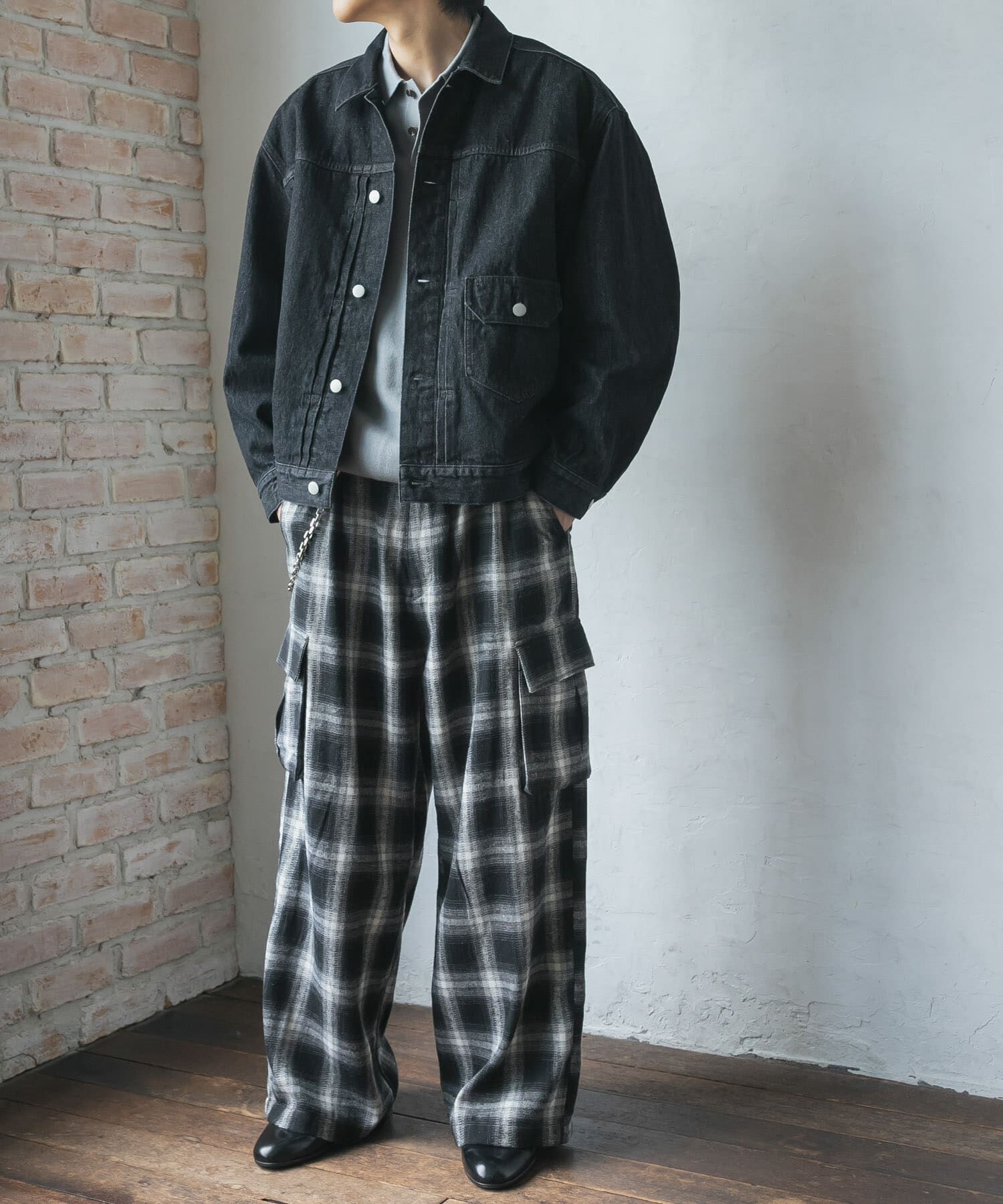 SENSE OF PLACE by URBAN RESEARCH「オンブレーチェックカーゴパンツ」|その他|