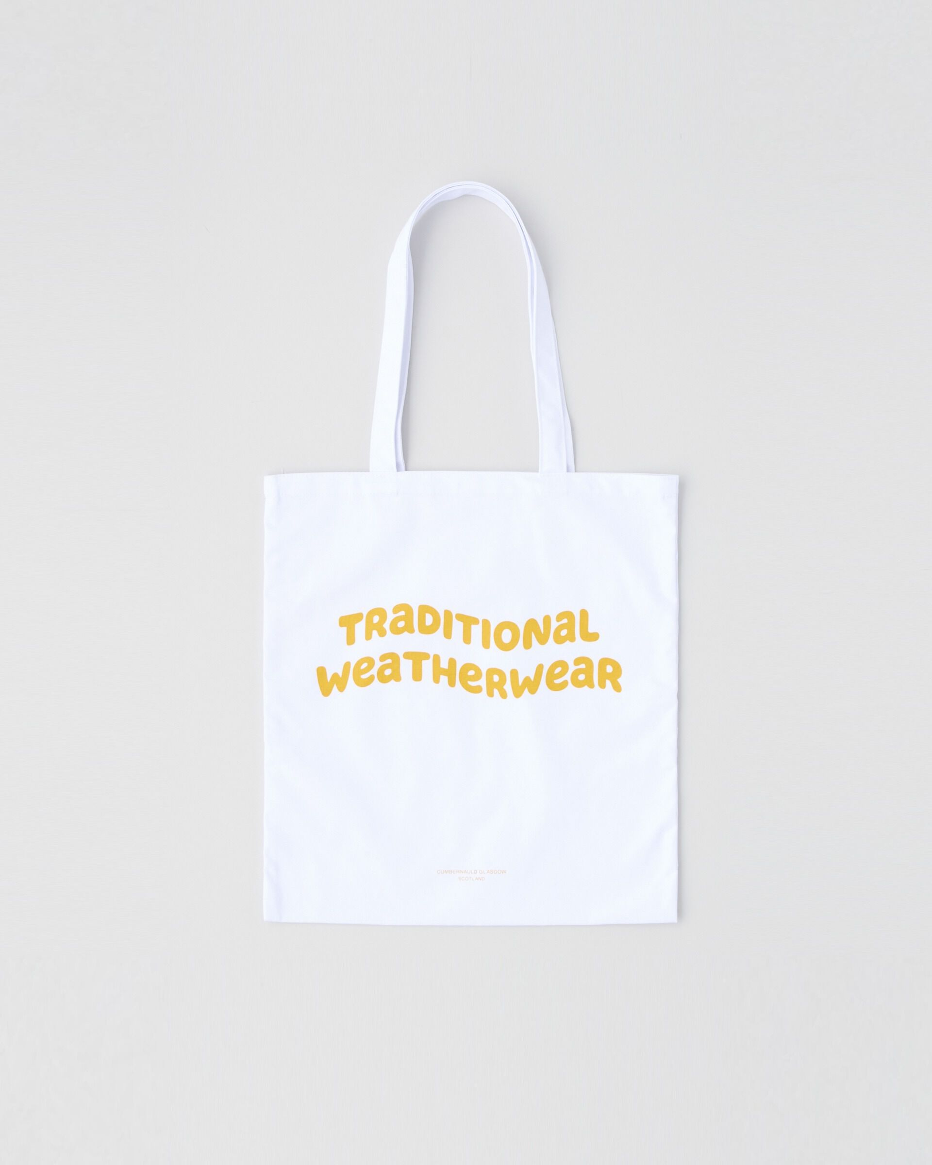Traditional Weatherwear「WAVE LOGO TOTE」|その他|ｵﾌﾟﾃｨｯｸﾎﾜｲﾄ&times;ｲｴﾛｰ