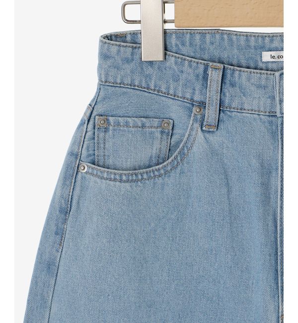 le.coeur blanc「パールデニムパンツ」|デニム|