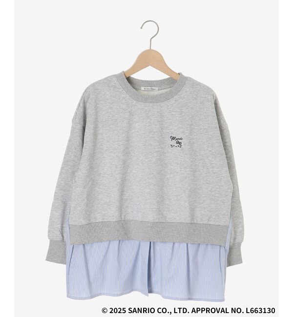  「【HELLO KITTY】刺繍ドッキングプルオーバー」|Tシャツ・カットソー|