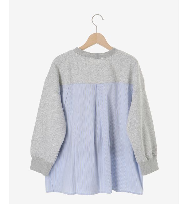  「【HELLO KITTY】刺繍ドッキングプルオーバー」|Tシャツ・カットソー|