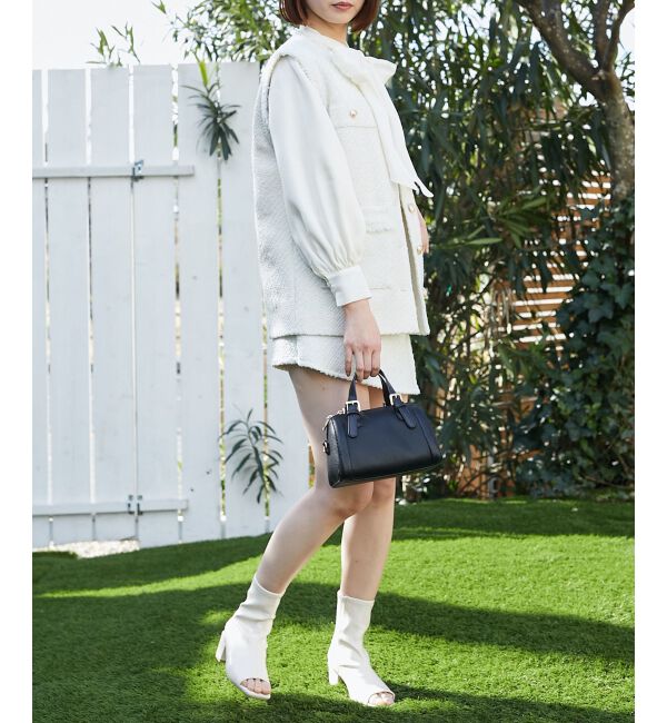 MAJESTICLEGON「ツイードラップショートパンツ」|その他|