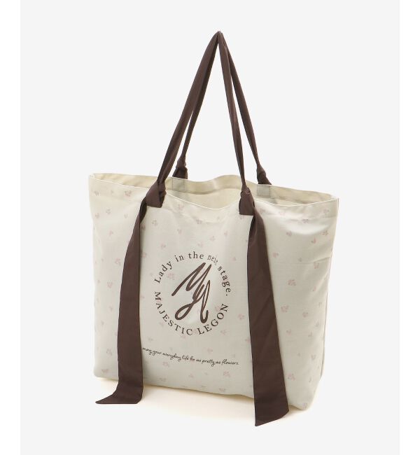  「MJリボンハンドルトートバッグA」|トートバッグ|