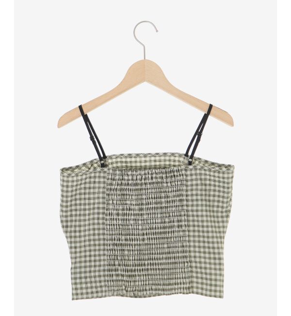  「キャミ&times;シャギーショートカーデセット」|カーディガン|