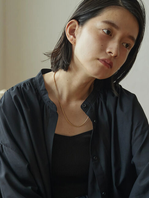  「【WEB限定】ボックスチェーンネックレス」|ネックレス|