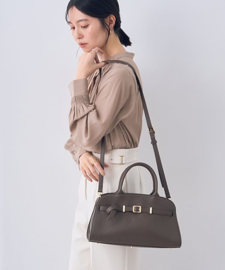 YECCA VECCA「【story.】ベルトハンドバッグ」|ハンドバッグ|