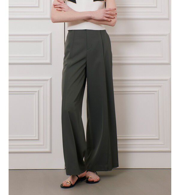 LOULOU WILLOUGHBY「【LOULOU WILLOUGHBY】タックステッチワイドパンツ」|その他|