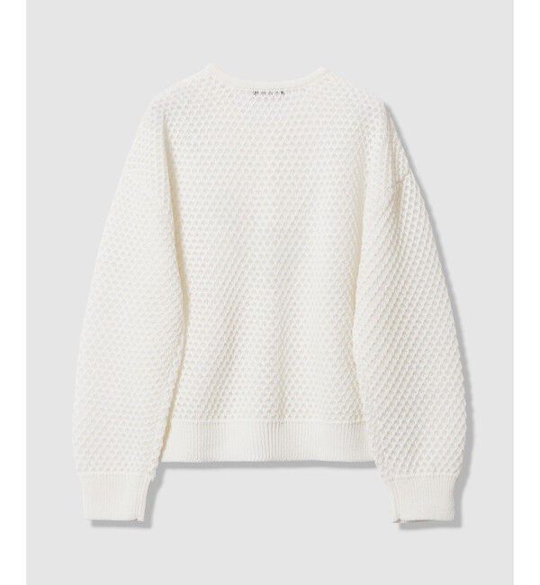 allureville「透かし編みカーディガン」|カーディガン|