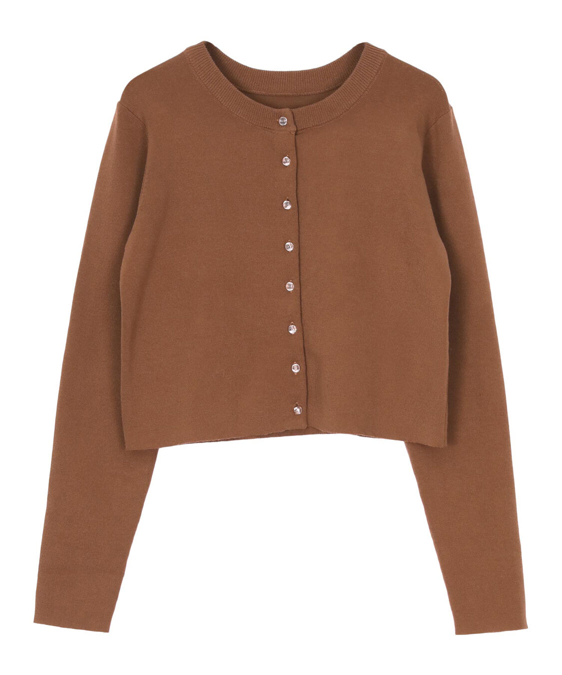 titivate「クリア釦UVケアニットカーディガン」|カーディガン|