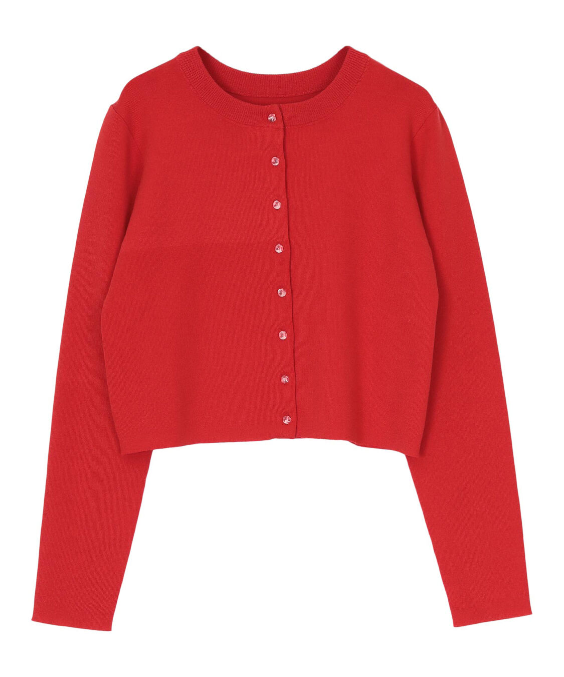 titivate「クリア釦UVケアニットカーディガン」|カーディガン|