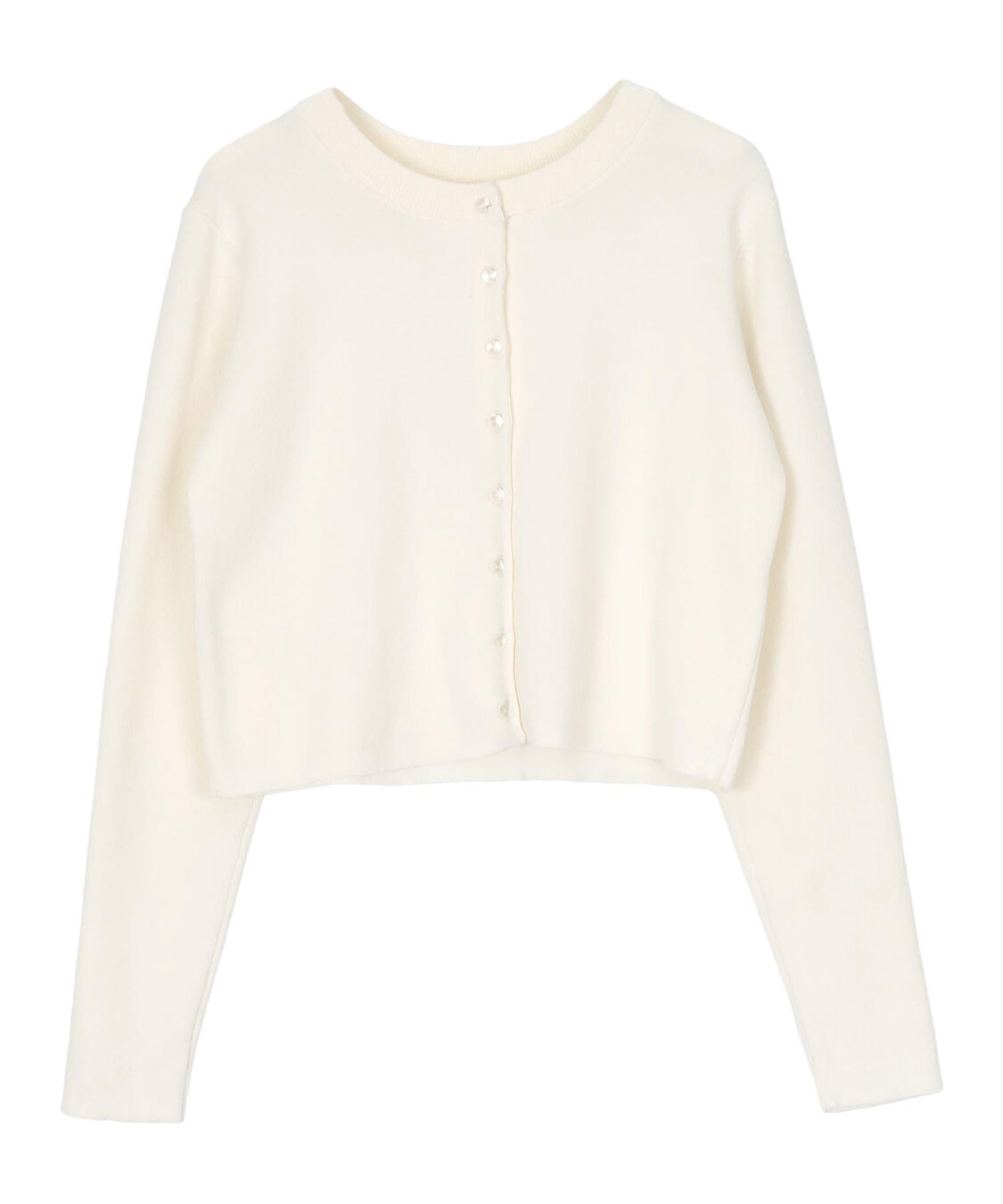 titivate「クリア釦UVケアニットカーディガン」|カーディガン|