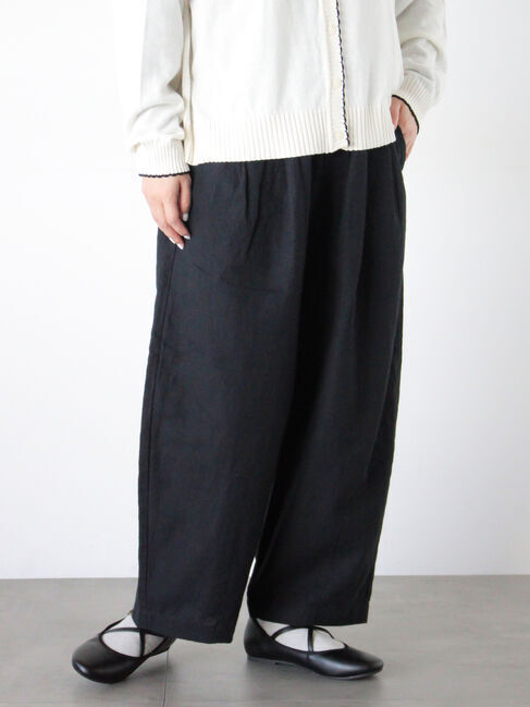 Samansa Mos2「【Cross&times;Linen】ふんわりパンツ」|その他|