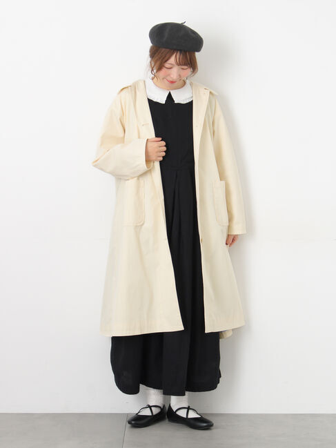 Samansa Mos2「【花粉防止加工】ステンカラーコート」|その他|キナリ