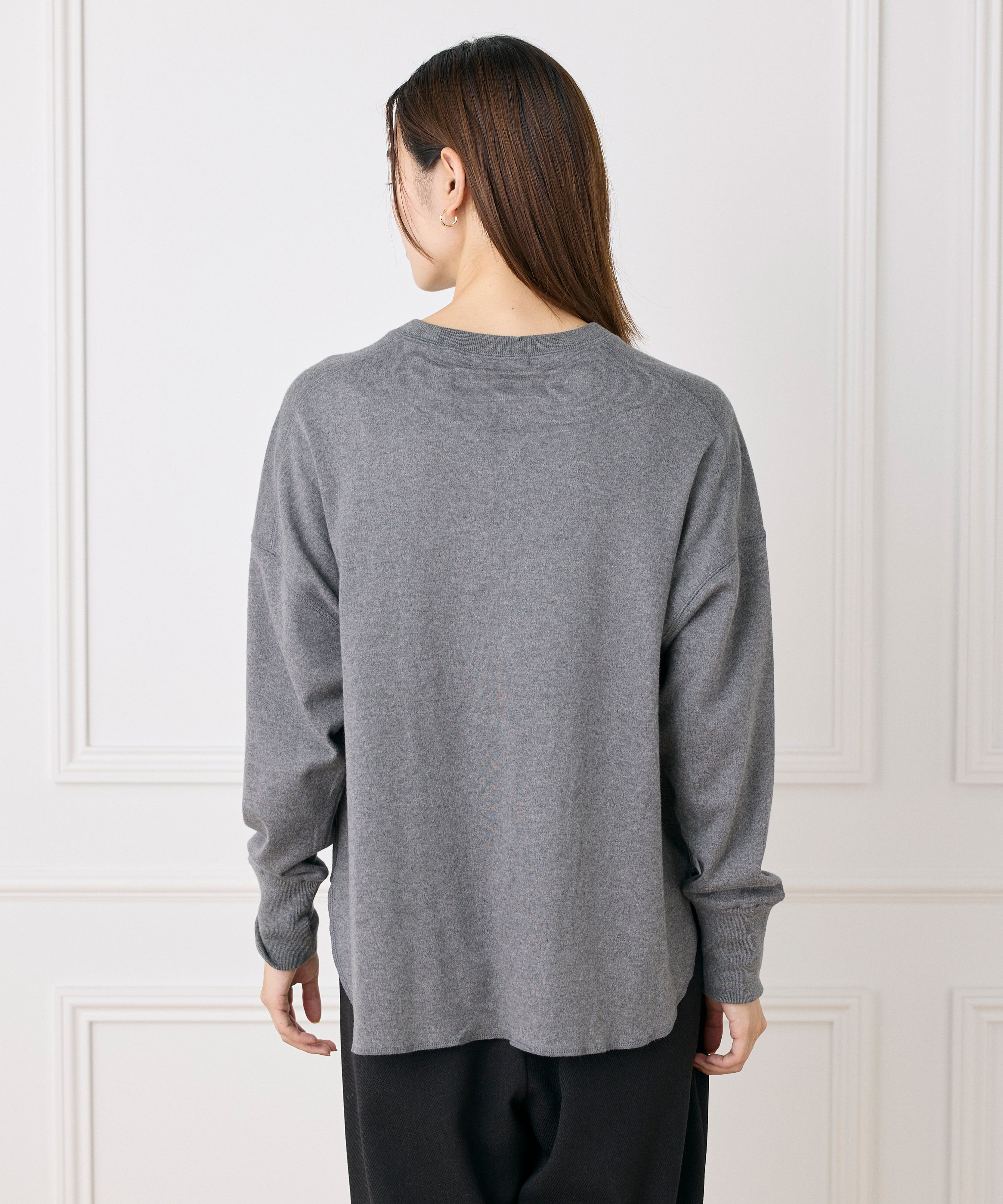 DAY by DAY it&rsquo;s international「クルーネックニット《オーガニックエアーコットン》」|ニット・セーター|