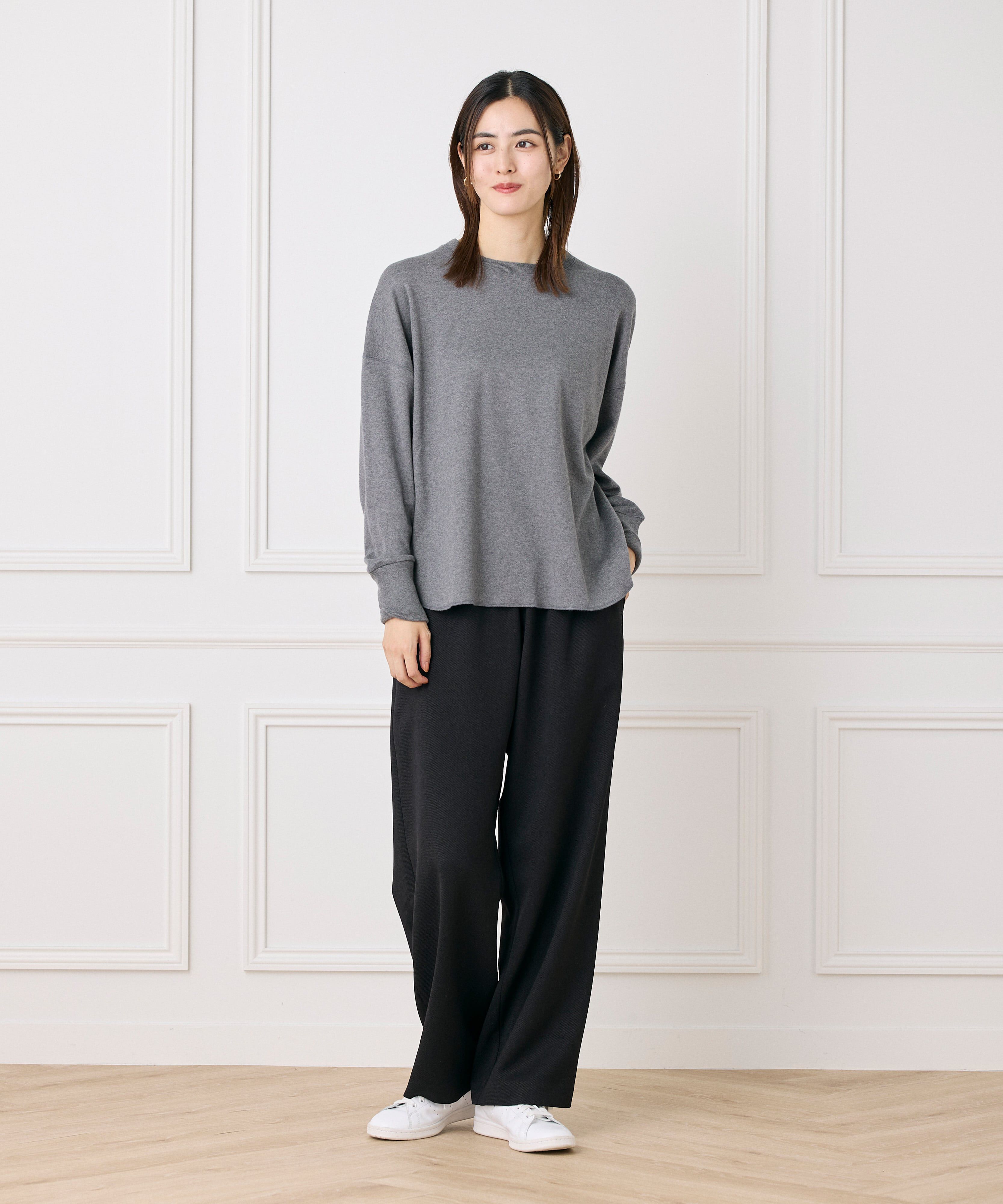 DAY by DAY it&rsquo;s international「クルーネックニット《オーガニックエアーコットン》」|ニット・セーター|