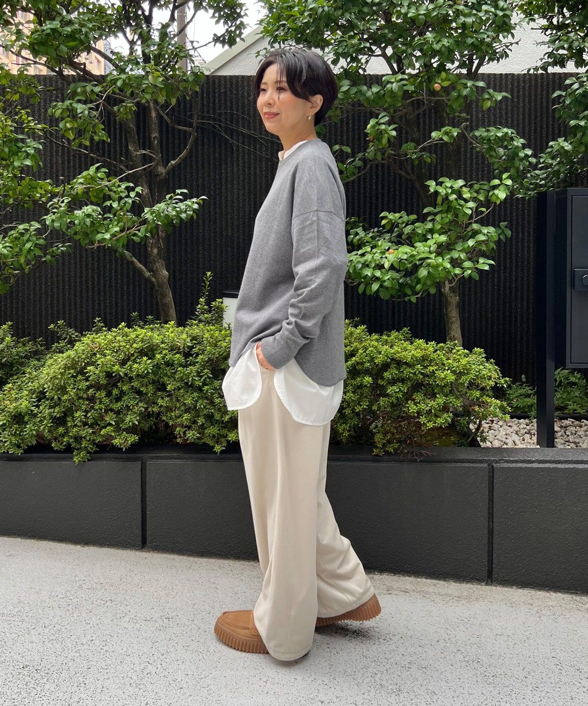 DAY by DAY it&rsquo;s international「クルーネックニット《オーガニックエアーコットン》」|ニット・セーター|