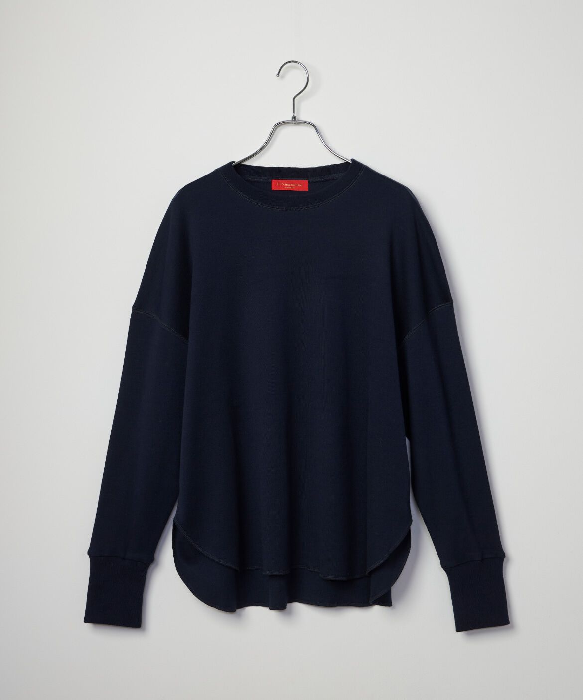 DAY by DAY it&rsquo;s international「クルーネックニット《オーガニックエアーコットン》」|ニット・セーター|ネイビー