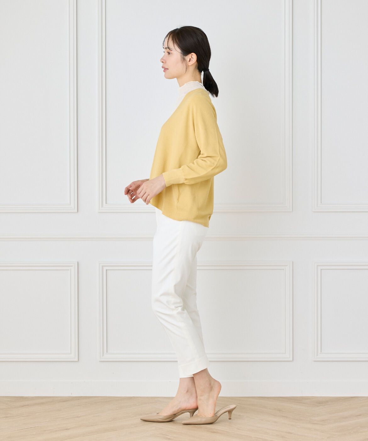 7-IDconcept.「《大きいサイズ》 ホールガーメントカーディガン《Cuoo PLUS》」|カーディガン|