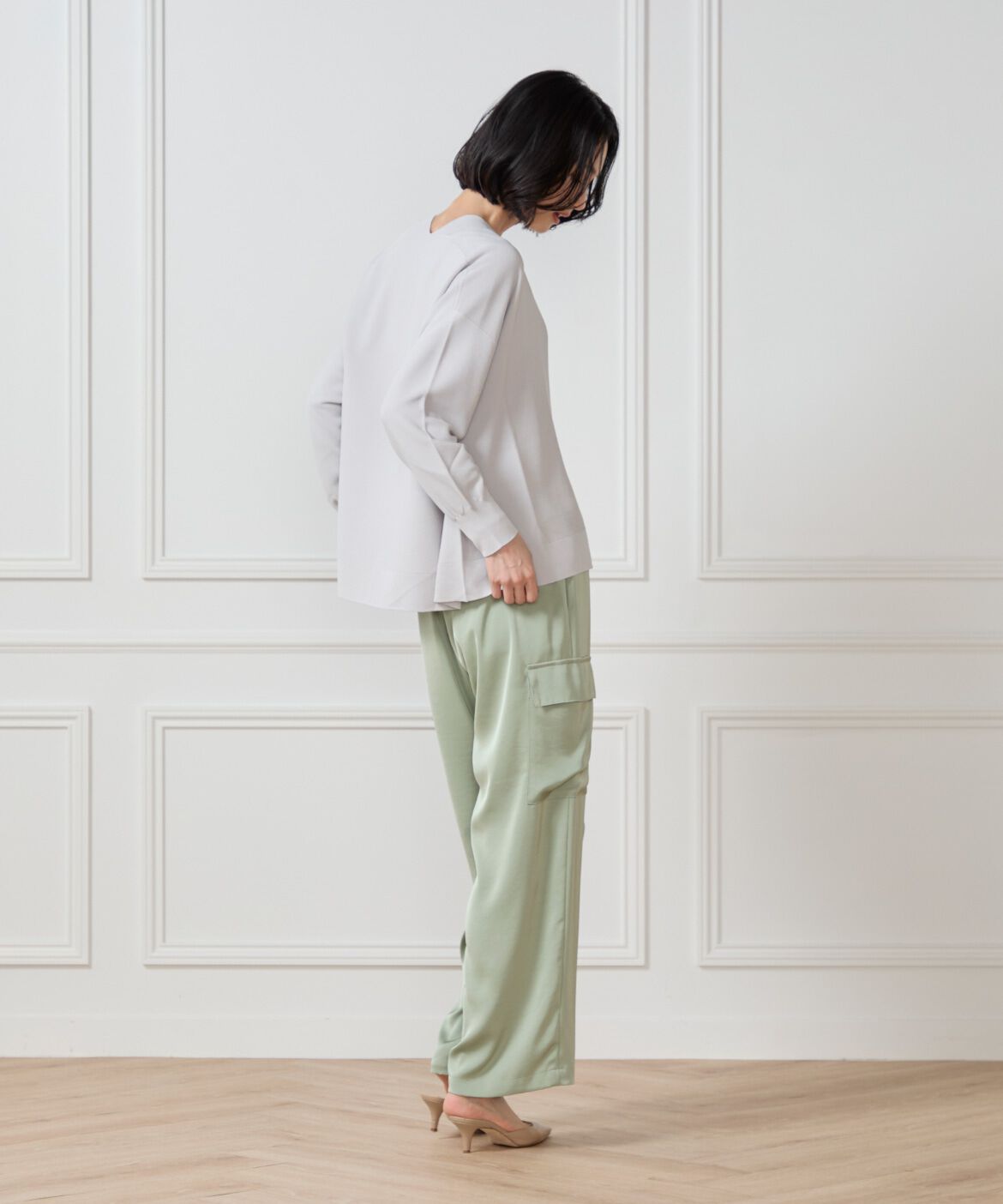 7-IDconcept.「《大きいサイズ》 ホールガーメントカーディガン《Cuoo PLUS》」|カーディガン|