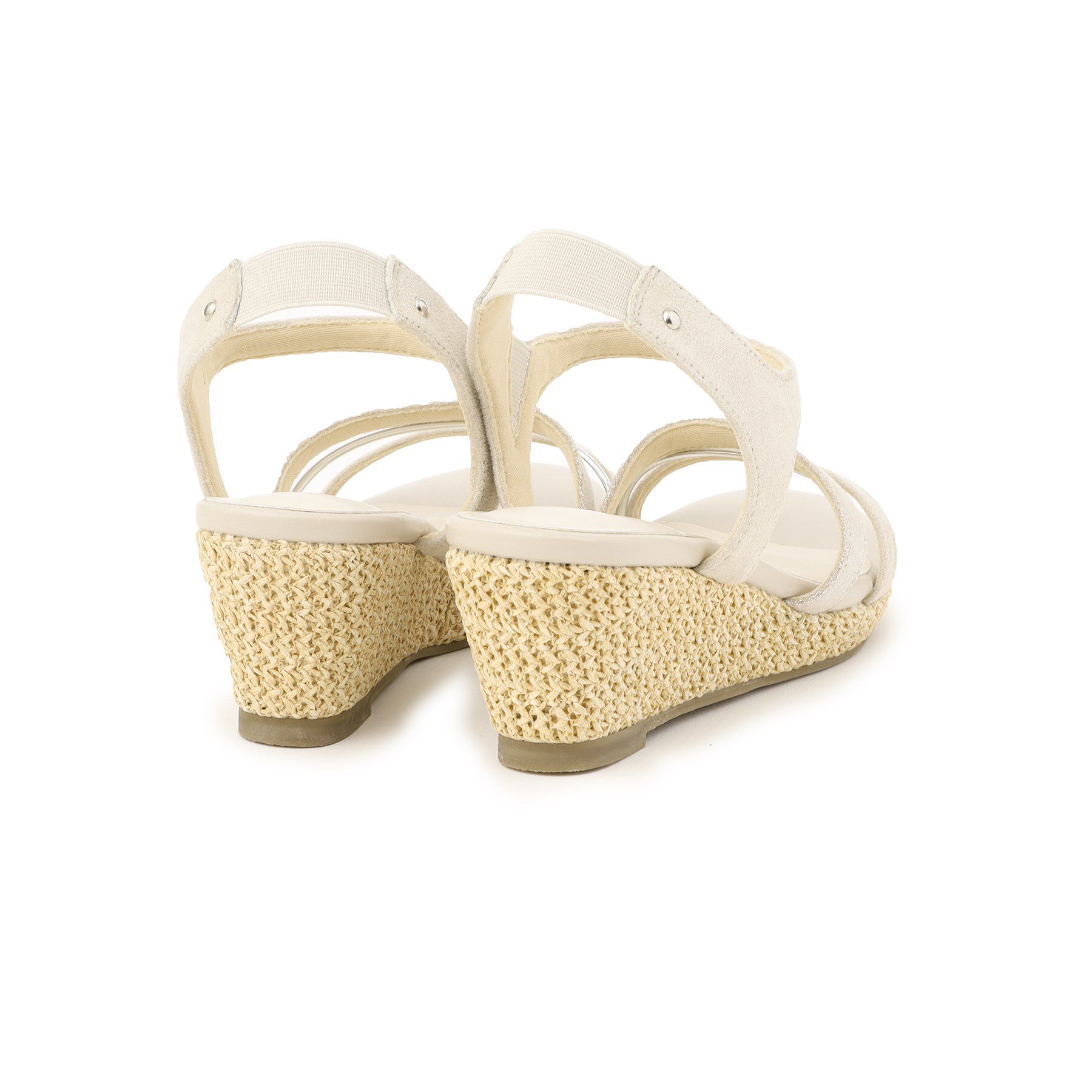 grove「【大人気につき追加！・人間工学】メタルラインワンタッチサンダル」|サンダル|