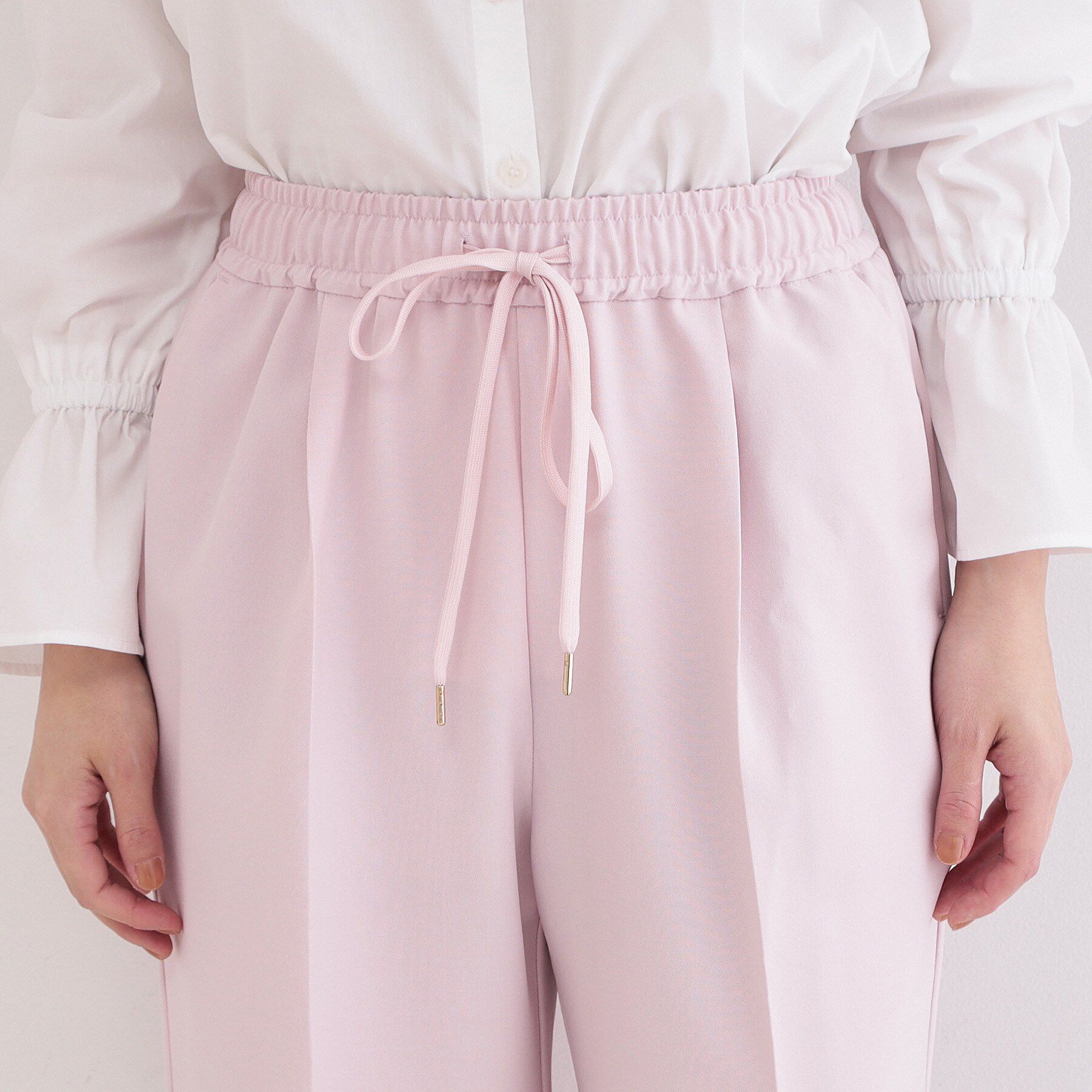 OPAQUE.CLIP「美脚ストレッチイージーワイドパンツ【洗濯機OK】」|その他|