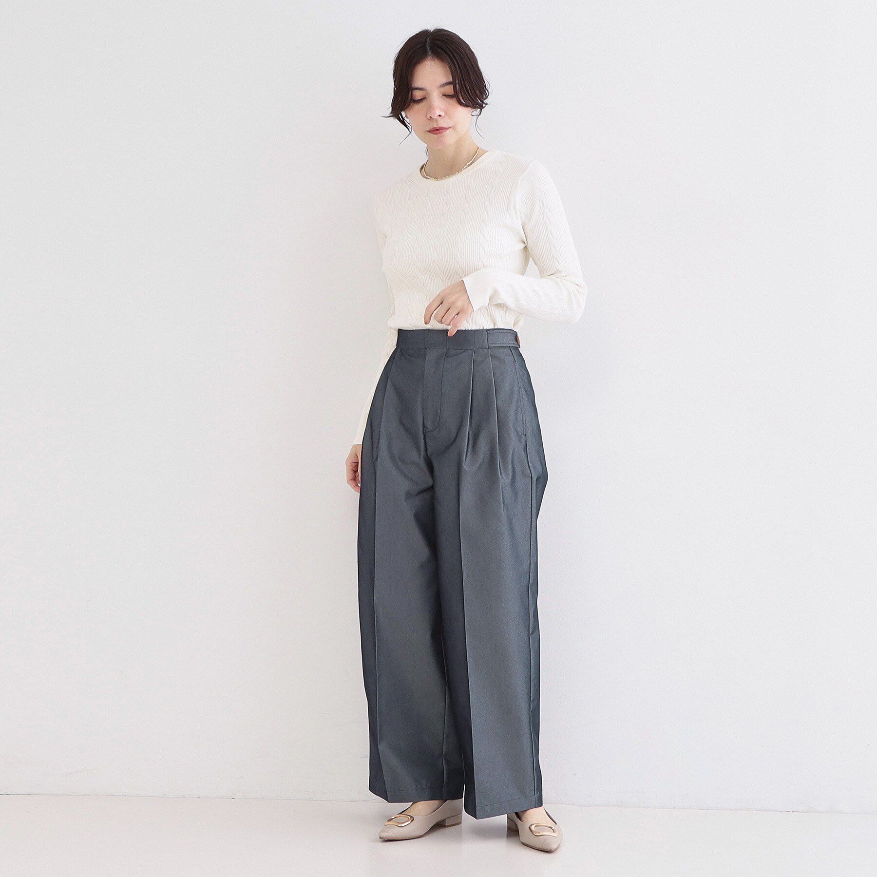 OPAQUE.CLIP「シャンブレータックチノワイド【洗濯機OK】」|その他|