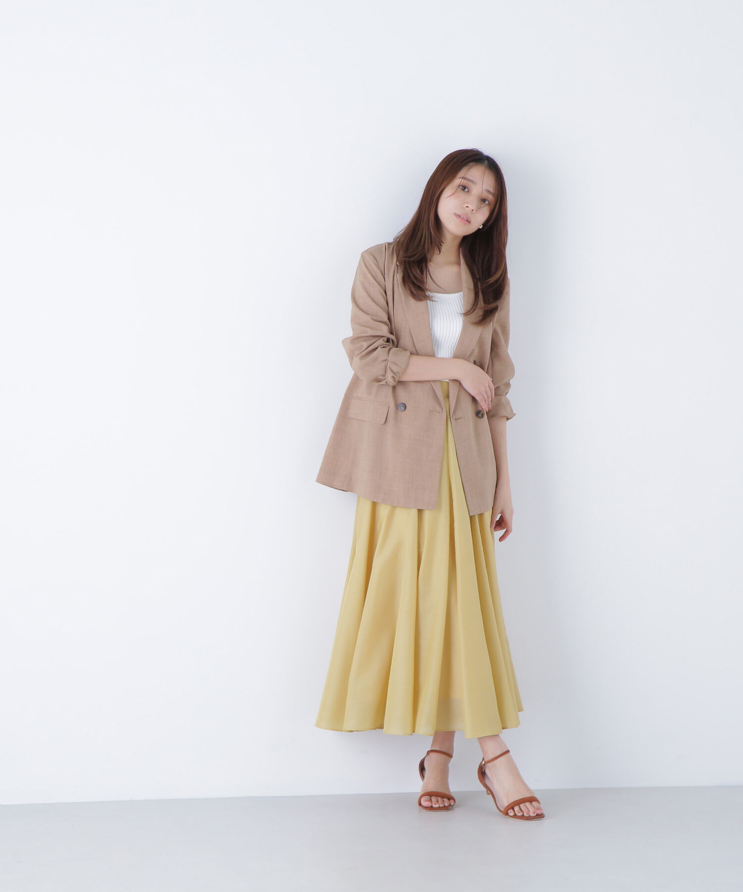  「シャイニーシアーボイルスカート」|スカート|